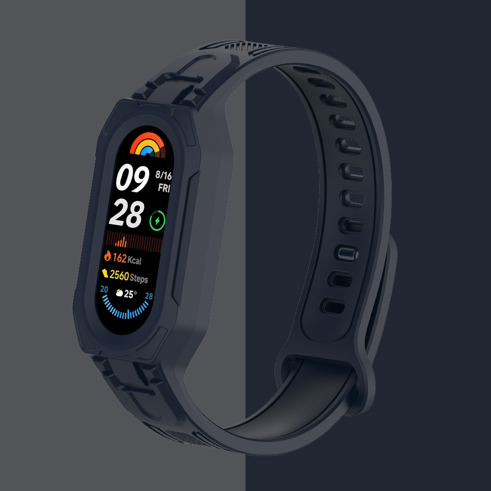 Men Accessories Website - สาย+เคสสำหรับ Xiaomi Band 10 9 8
