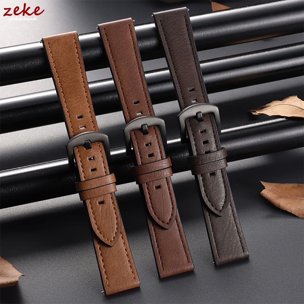 Men'S Accessories New Balance - 20/22 มม.สายหนังสําหรับ Amazfit BALANCE สายรัดข้อมือสมาร์ท QUICK