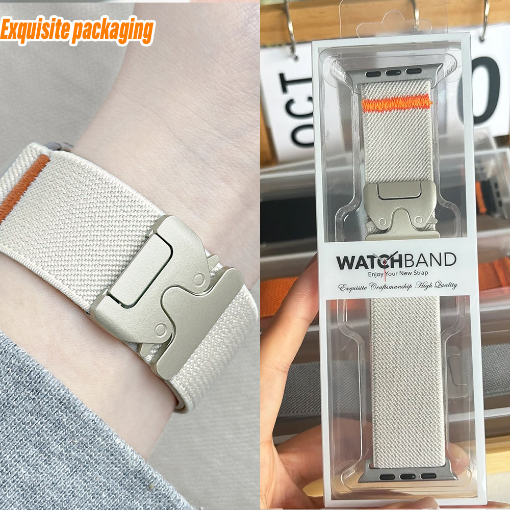 Men Accessories Website - สายไนลอนสำหรับ Apple Watch Ultra 3/2 ขนาด