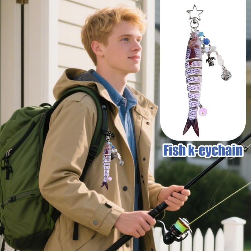 Men'S Accessories Travel Bag - น่ารัก Key CHAIN กระเป๋า Charm ปลาตลกความงาม