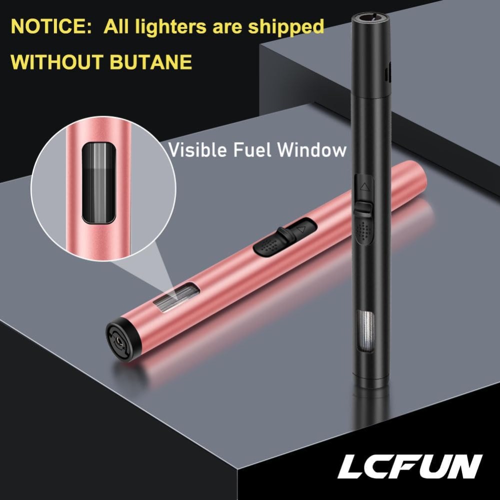 ไฟแช็คกันลมแบบเติมได้ 2 ชิ้น,  - Lighter Windproof บทวิจารณ์และราคา