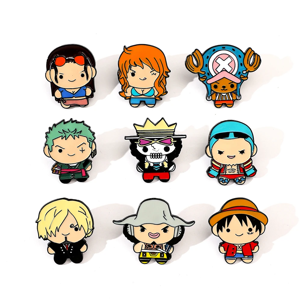 9 ชิ้นเข็มกลัดการ์ตูนสร้างสรรค - Lapel Pin Enamel บทวิจารณ์และราคา