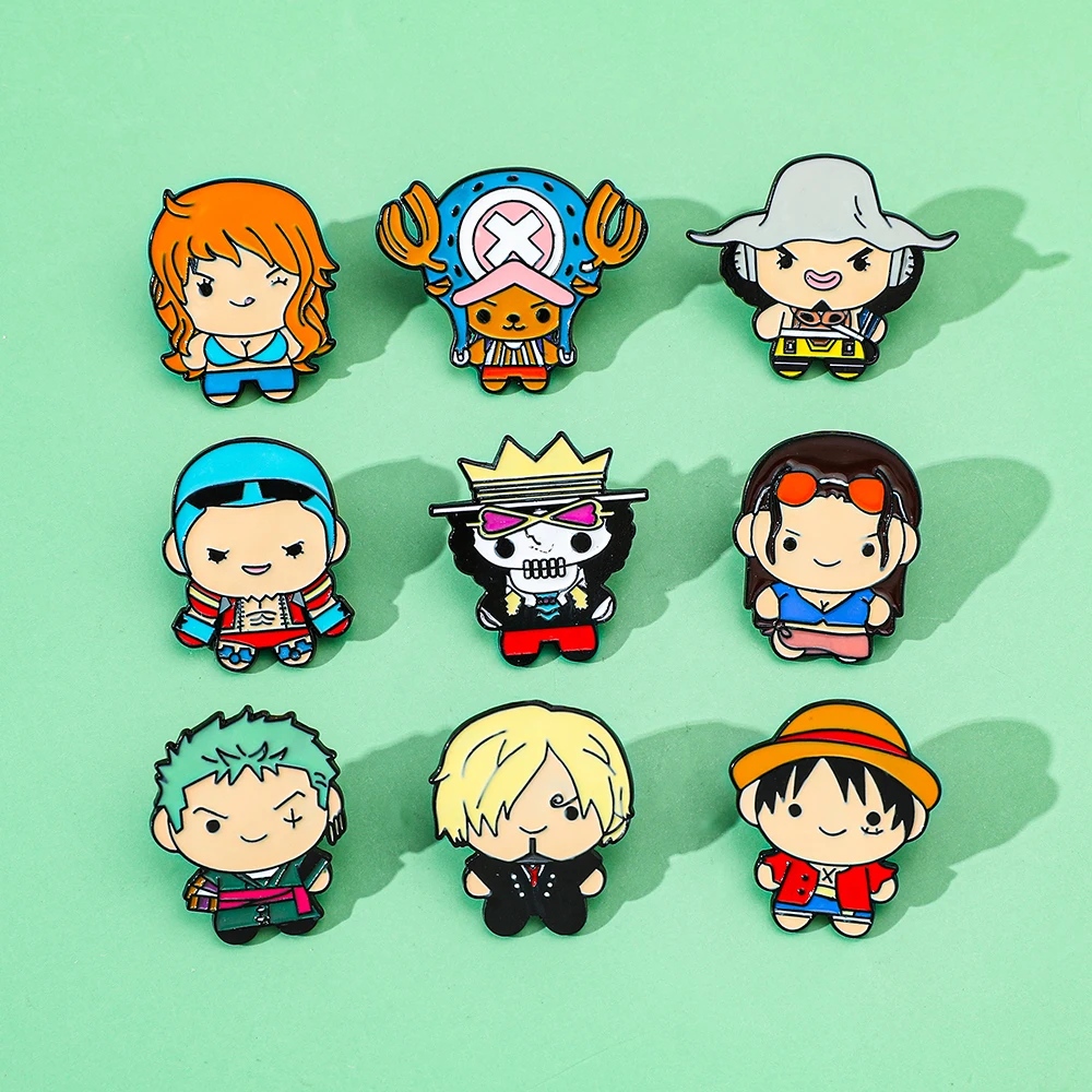 9 ชิ้นเข็มกลัดการ์ตูนสร้างสรรค - Lapel Pin Enamel บทวิจารณ์และราคา