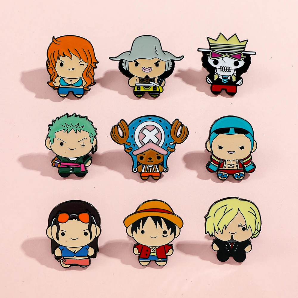 9 ชิ้นเข็มกลัดการ์ตูนสร้างสรรค - Lapel Pin Enamel บทวิจารณ์และราคา