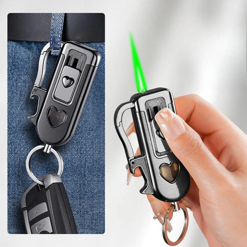 ไฟแช็คแก๊สบิวเทนแบบพกพาอเนกประ - Lighter Windproof บทวิจารณ์และราคา
