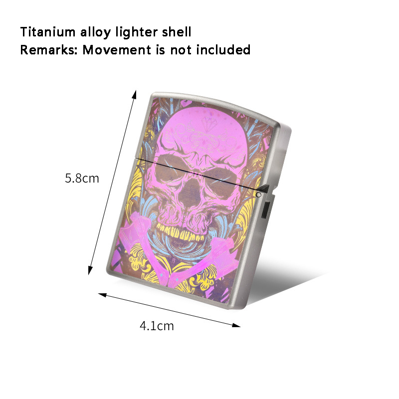 เปลือกไฟแช็กไทเทเนียมอัลลอยด์ล - Lighter Windproof บทวิจารณ์และราคา