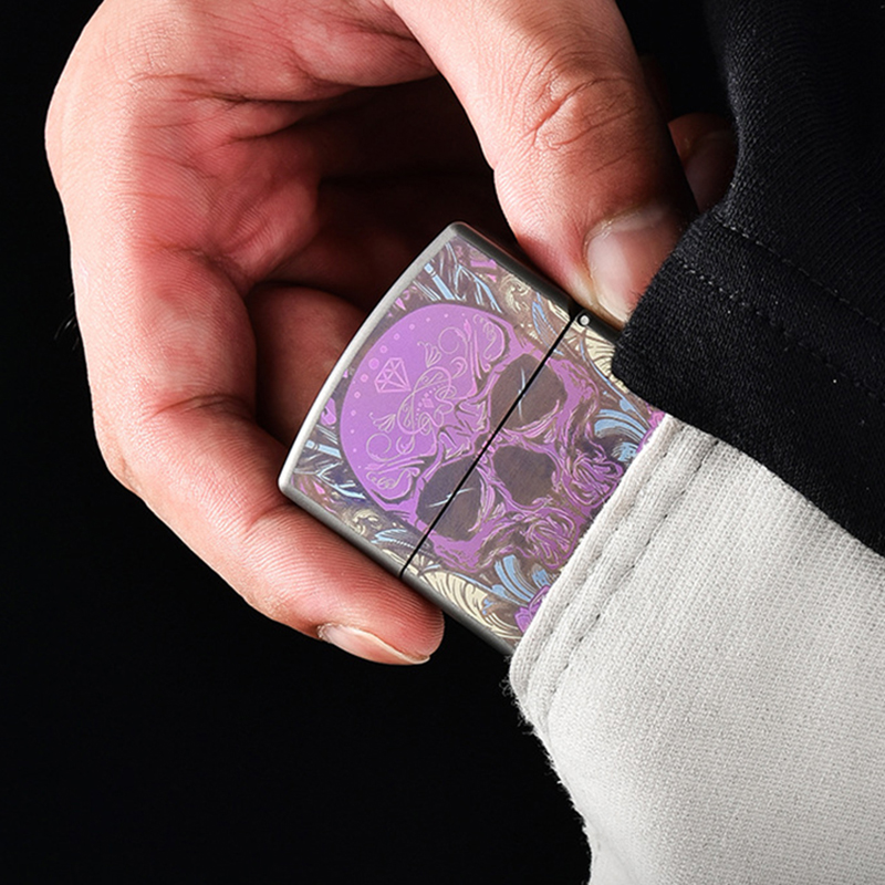 เปลือกไฟแช็กไทเทเนียมอัลลอยด์ล - Lighter Windproof บทวิจารณ์และราคา