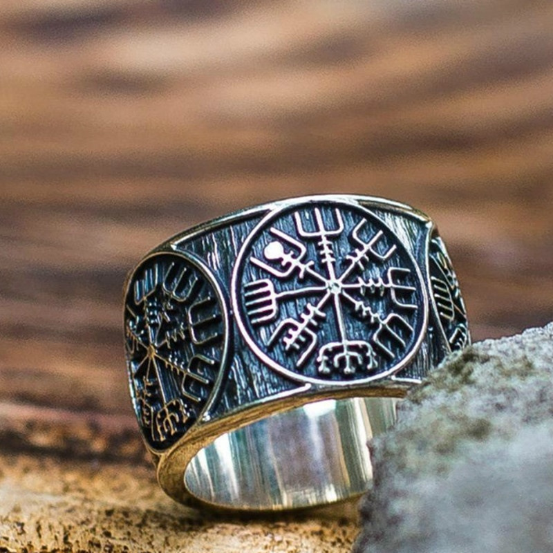 แหวนสแกนดิเนเวียนวินเทจสำหรับผ - Signet Ring Men บทวิจารณ์และราคา