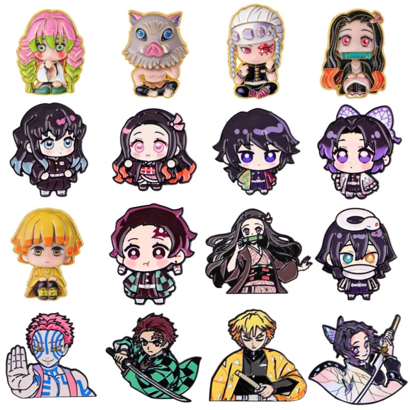เข็มกลัดเคลือบลายการ์ตูนคิมิโน - Lapel Pin Enamel บทวิจารณ์และราคา