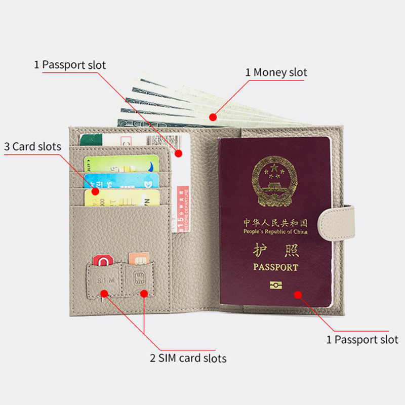 Dompet Travel ซองใส่หนังสือเดิ - Men'S Accessories Travel Bag บทวิจารณ์และราคา