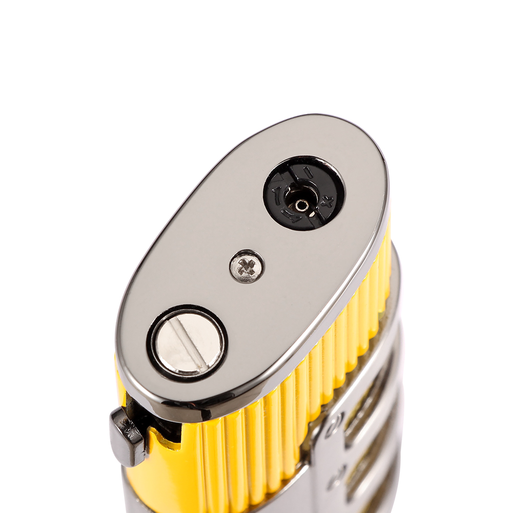 Luxury3เจ็ตซิการ์เบาไฟแช็คแฟชั - Lighter Windproof บทวิจารณ์และราคา