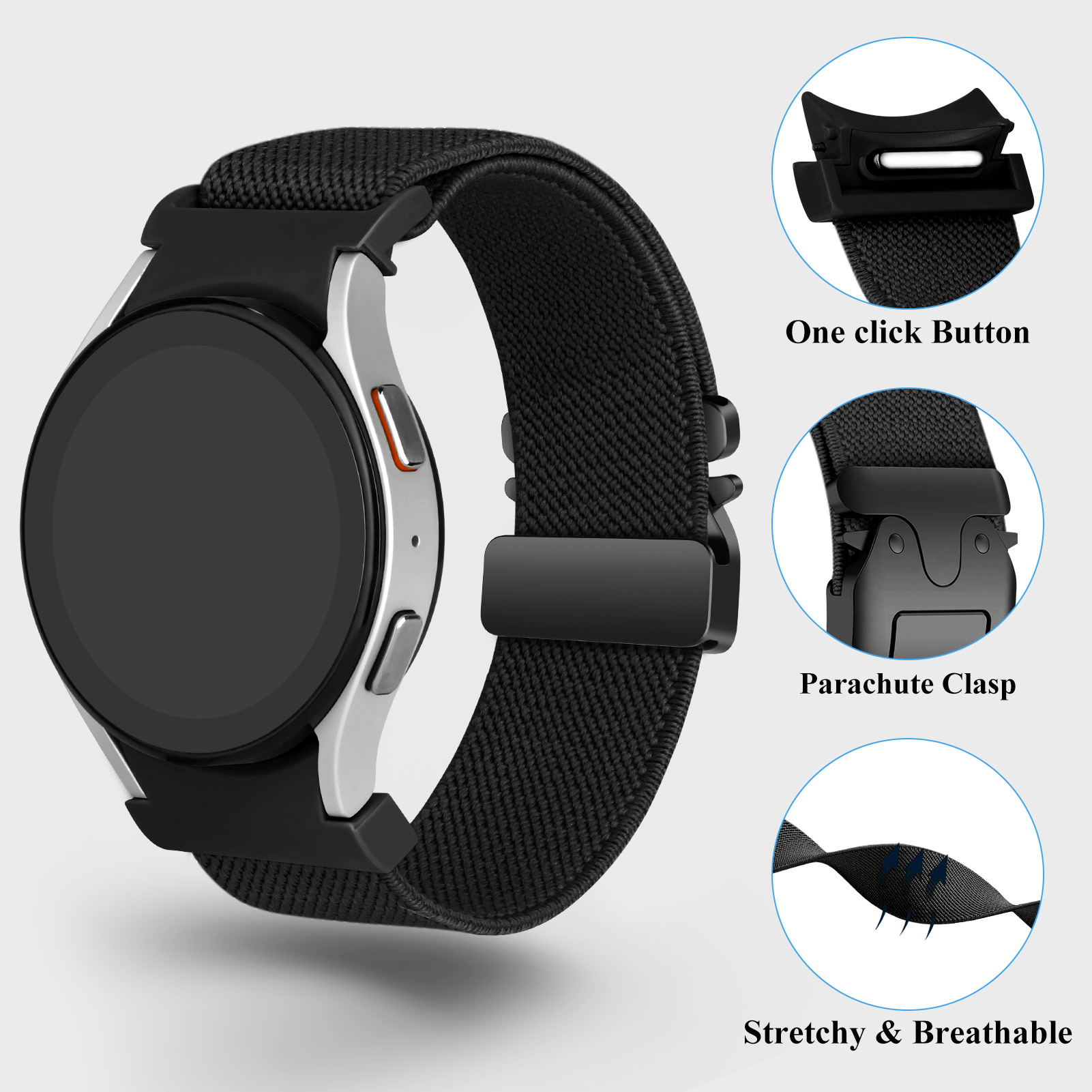 สายรัดแบบร่มชูชีพสำหรับ Samsun - Men Accessories Website บทวิจารณ์และราคา