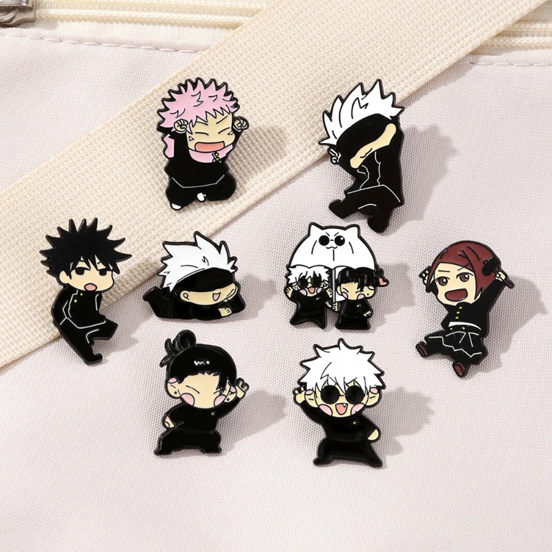 ชุดเข็มกลัดเคลือบลายการ์ตูนอนิ - Lapel Pin Enamel บทวิจารณ์และราคา