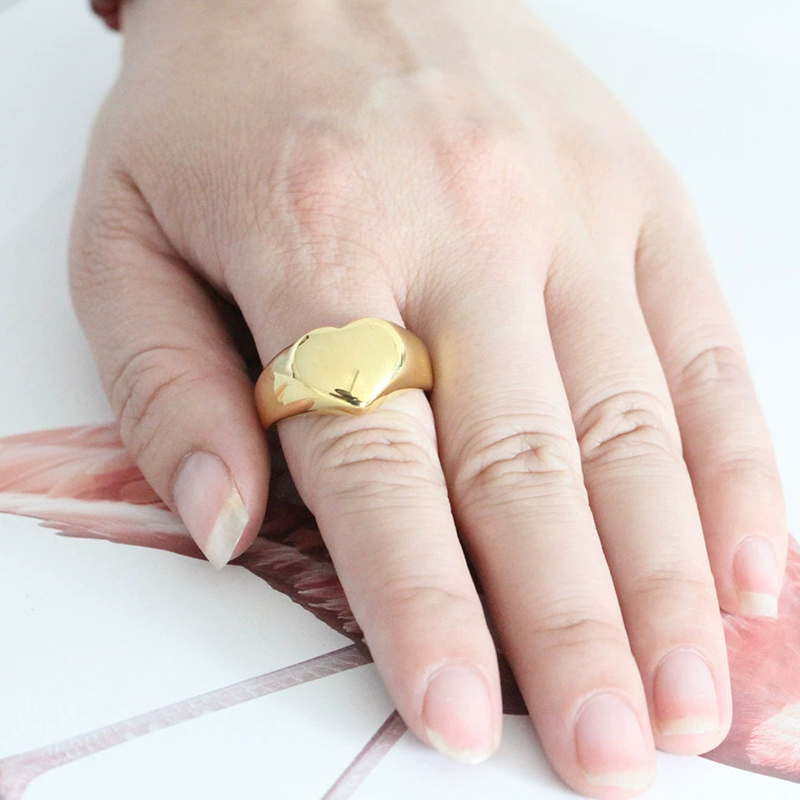 แหวนสแตนเลส 365 สไตล์พังก์ร็อก - Signet Ring Men บทวิจารณ์และราคา
