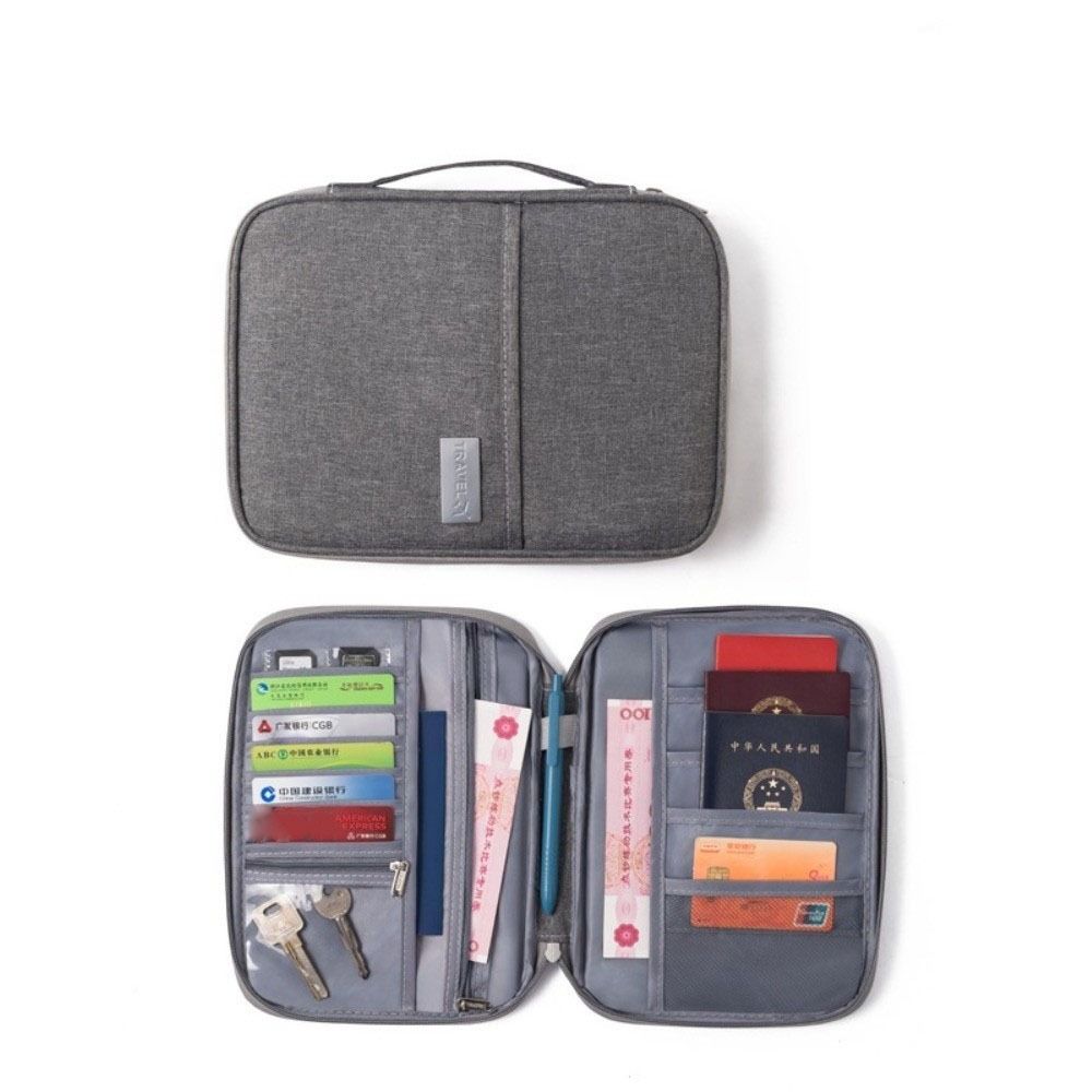 กระเป๋าใส่หนังสือเดินทางสีทึบส - Men'S Accessories Travel Bag บทวิจารณ์และราคา