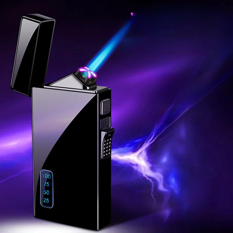 ไฟแช็คไฟฟ้าชาร์จได้บิวเทนกันลม - Lighter Windproof บทวิจารณ์และราคา