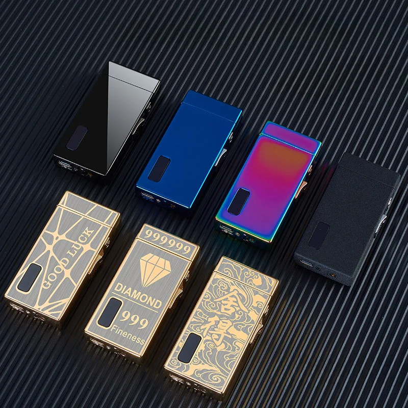 ไฟแช็คไฟฟ้าชาร์จได้บิวเทนกันลม - Lighter Windproof บทวิจารณ์และราคา